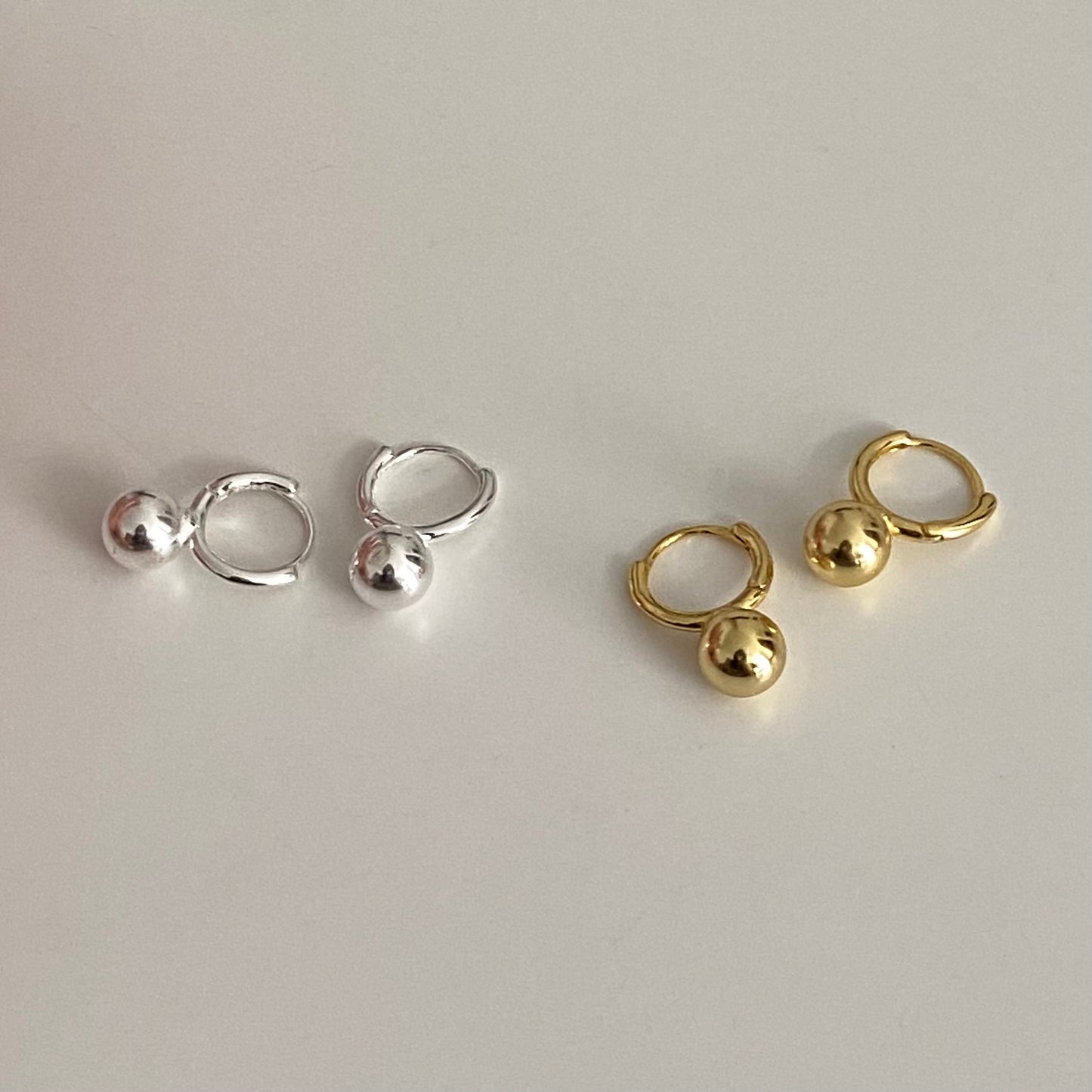 [925silver] Mini Bell Earrings