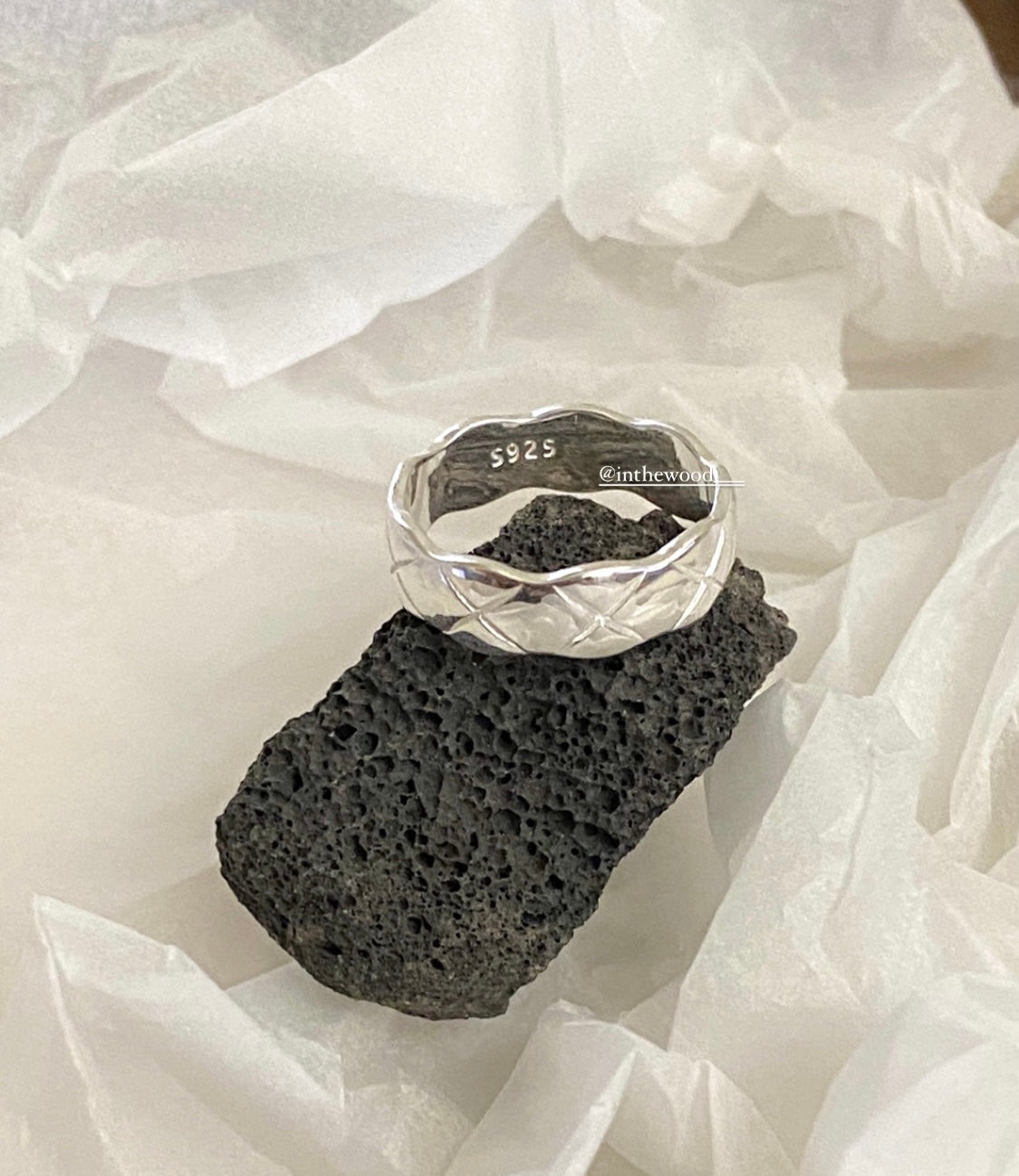 [925silver] Lozenge Ring #2