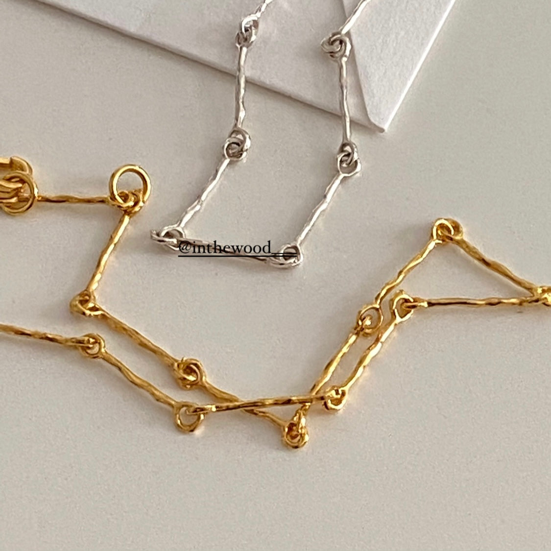 [925silver] Mini Bones Bracelet
