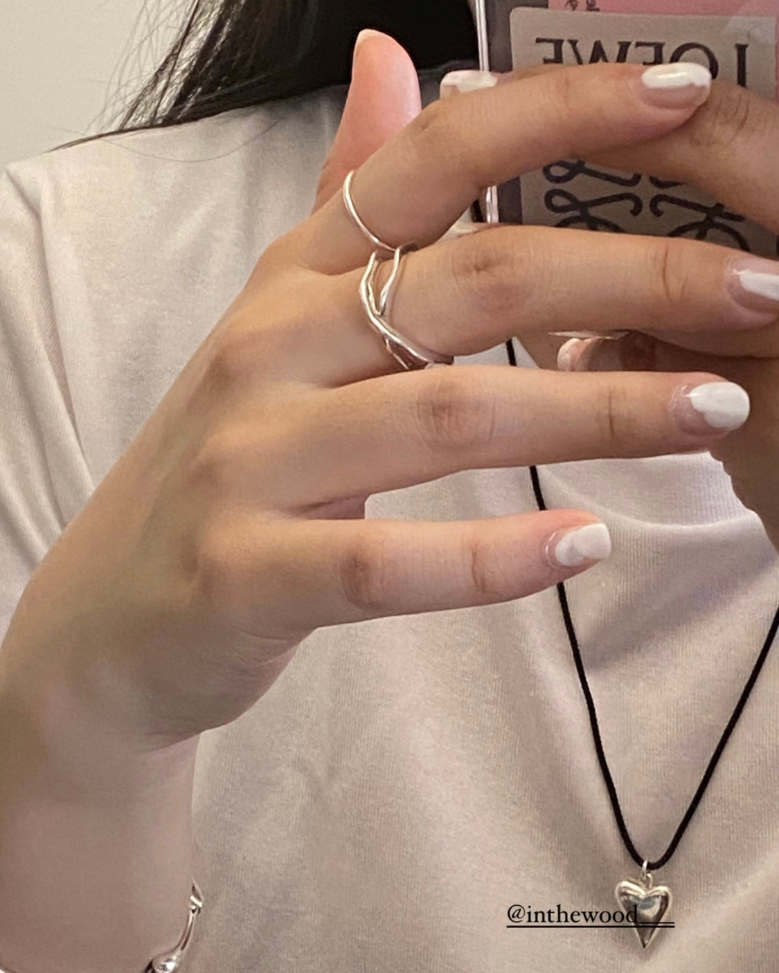 斷碼[925silver] Vintage Ribbon Ring