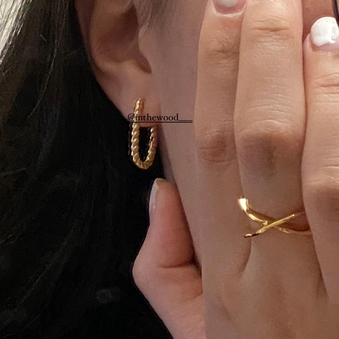 斷碼[925silver] Vintage Ribbon Ring