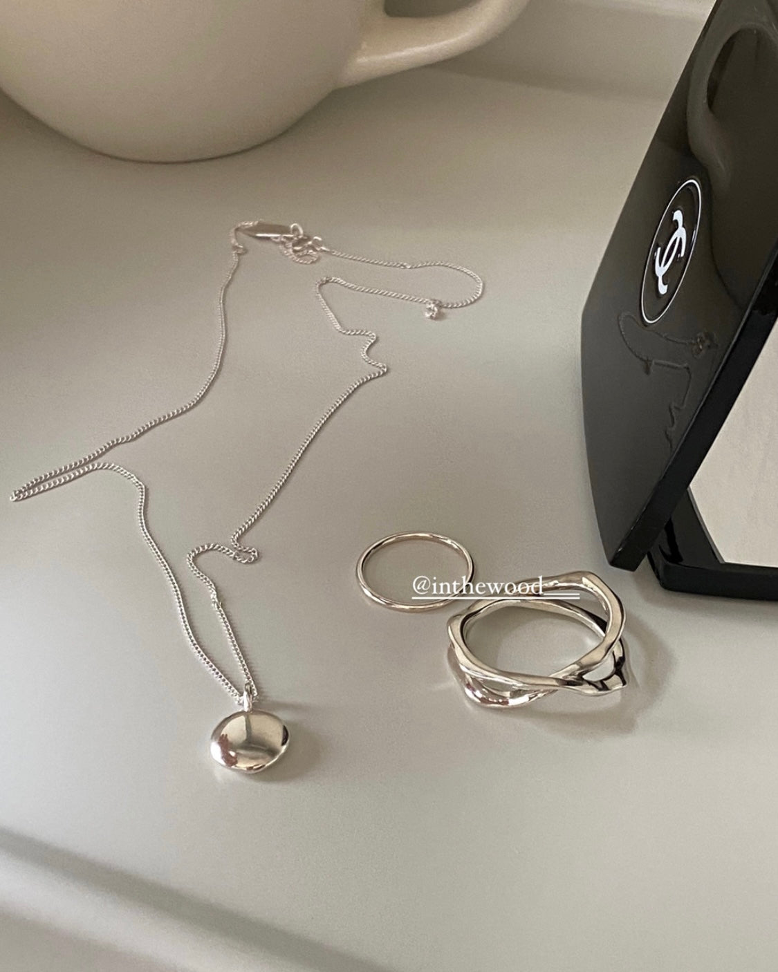 斷碼[925silver] Vintage Ribbon Ring