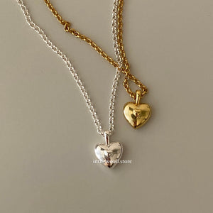 [925silver] In Heart Necklace