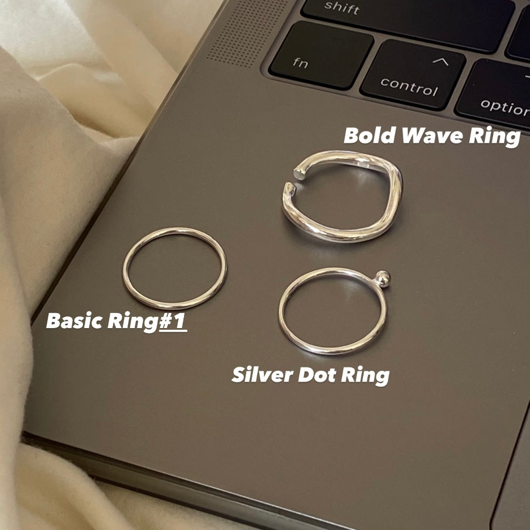 [925silver] Lady Ring SET