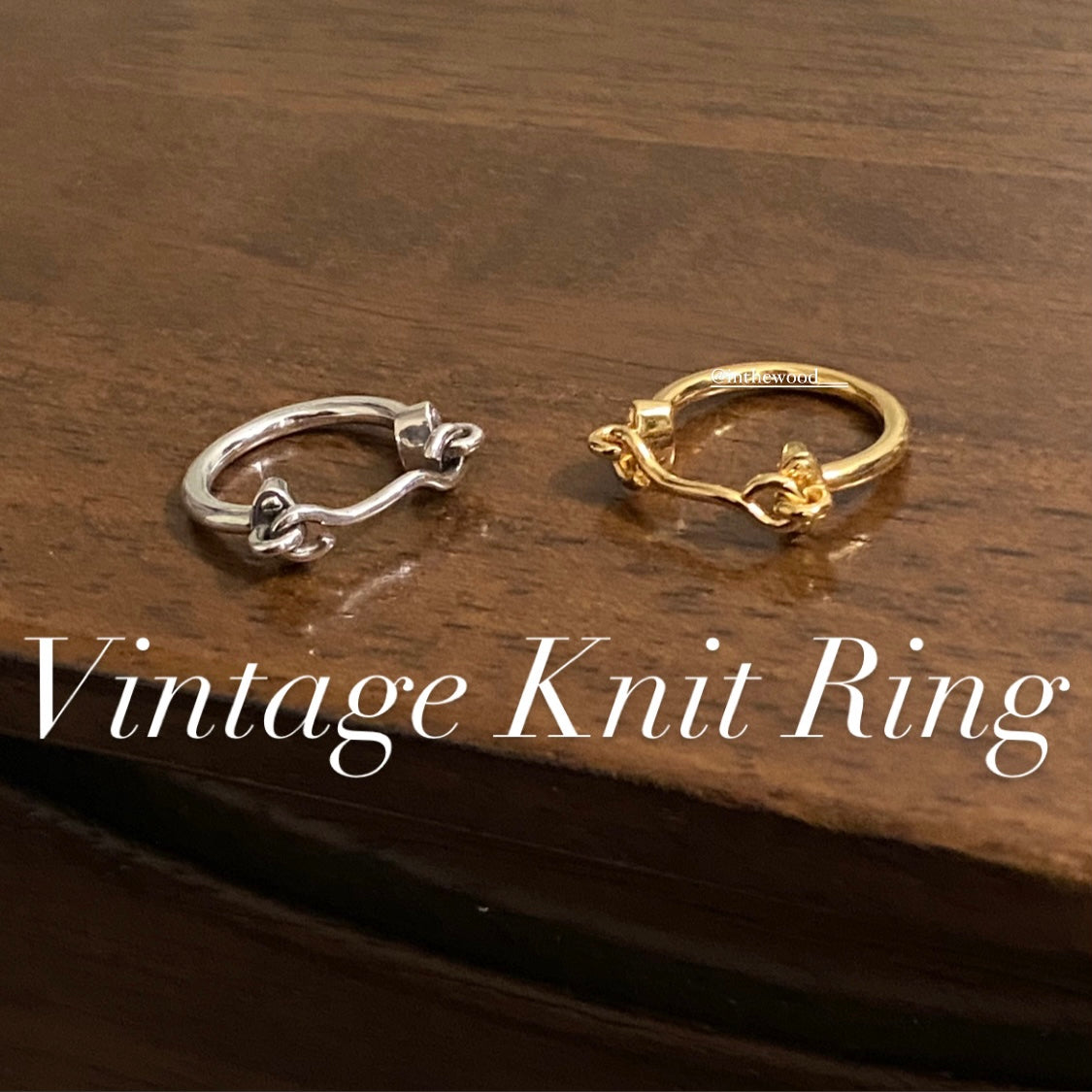 [925silver] Vintage Knot Ring