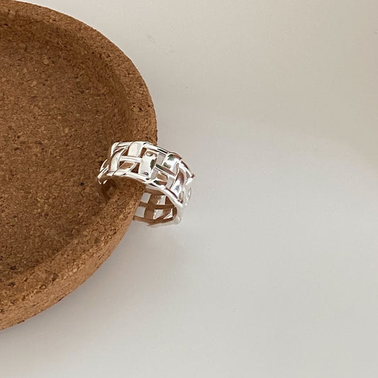 LAST CALL 📣 [925silver] Weave Ring